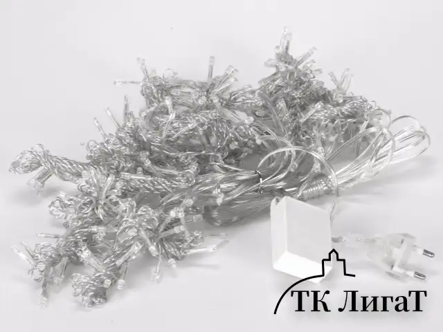 Электрогирлянда-занавес комнатная "Штора" 3х2 м, 306 LED, теплый белый, 220 V, ЗОЛОТАЯ СКАЗКА, 591334