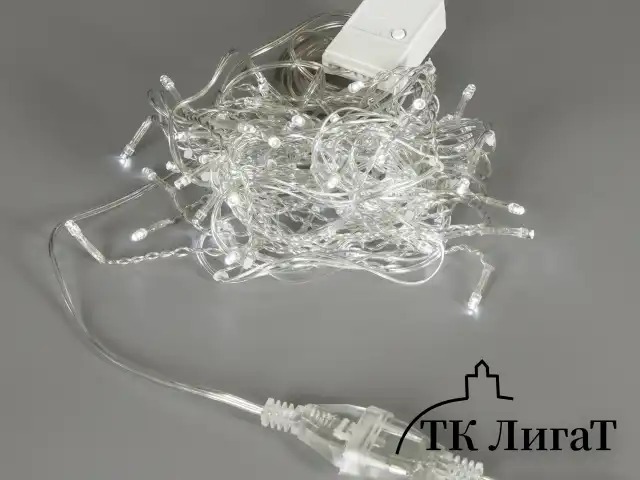 Удлинитель для электрогирлянд 3 м, прозрачный шнур, пакет, ЗОЛОТАЯ СКАЗКА, 591712