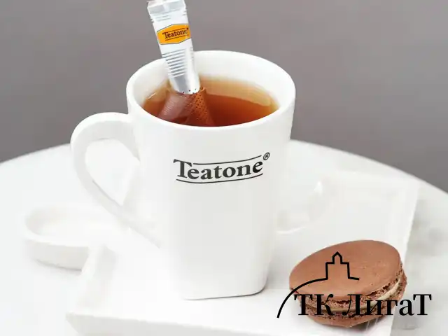 Чай TEATONE, черный индийский, 100 стиков по 1,8 г, картонная коробка, 1246