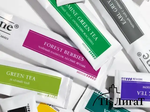 Чай TEATONE, со вкусом лесных ягод, 100 стиков по 2 г, картонная коробка, 1257
