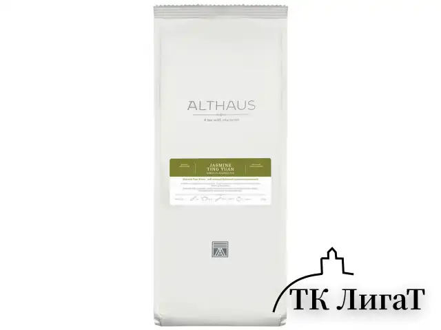 Чай ALTHAUS "Jasmine Ting Yuan", ГЕРМАНИЯ, зеленый, листовой, 250 г, TALTHL-L00116