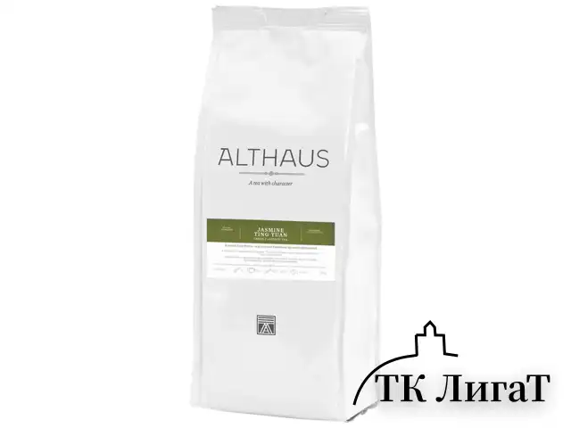Чай ALTHAUS "Jasmine Ting Yuan", ГЕРМАНИЯ, зеленый, листовой, 250 г, TALTHL-L00116