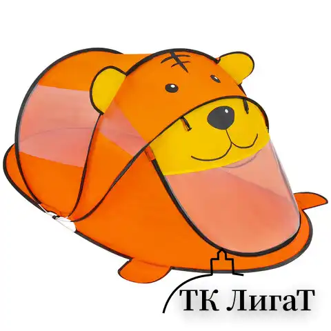 Детская игровая палатка, 80x100x183 см, МЕДВЕЖОНОК, BRAUBERG KIDS, 665173