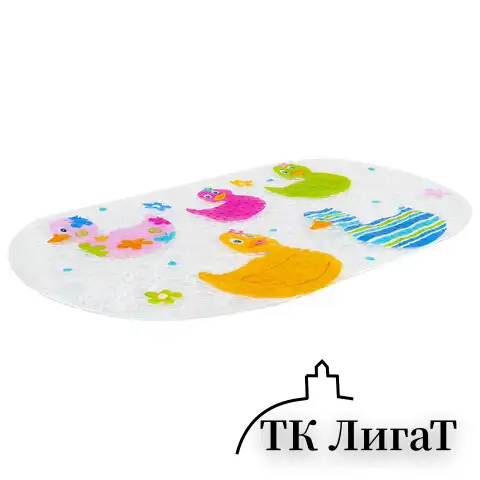 Коврик противоскользящий для ванной детский, УТЯТА, 69х39 см, 1 шт., BRAUBERG KIDS, 665184