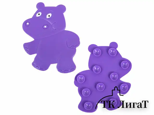 Мини-коврик для ванной набор 8 штук, АССОРТИ, BRAUBERG KIDS, картонная коробка, 665186