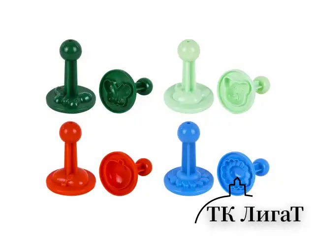Пластилин-тесто для лепки BRAUBERG KIDS, 34 шт., 1700 г, 2 стека, 10 формочек, 4 штампика, 1 скалка, 10 пакетиков для хранения, 106723
