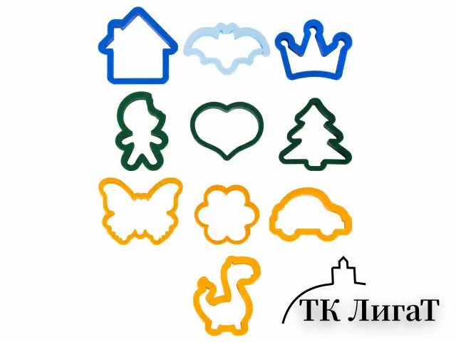 Пластилин-тесто для лепки BRAUBERG KIDS, 34 шт., 1700 г, 2 стека, 10 формочек, 4 штампика, 1 скалка, 10 пакетиков для хранения, 106723