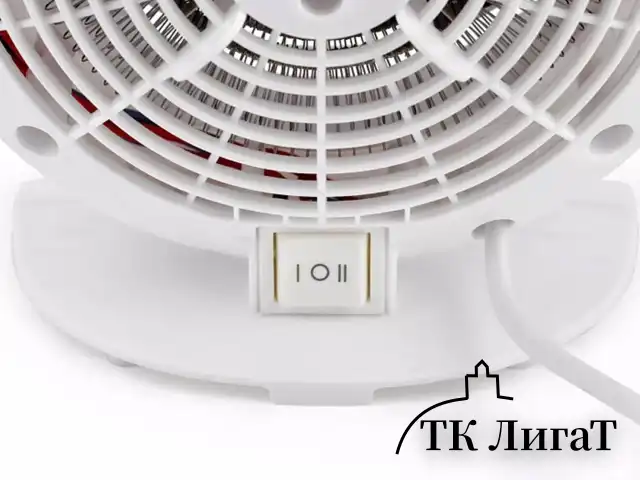 Тепловентилятор TIMBERK TFH S20SMX, 2000Вт, 2 режима работы, белый