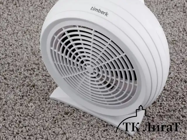 Тепловентилятор TIMBERK TFH S20SMX, 2000Вт, 2 режима работы, белый