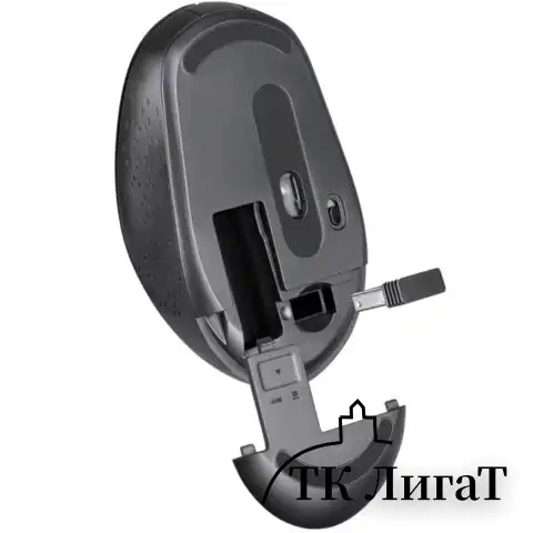 Мышь беспроводная DEFENDER Auris MB-027, USB, 3 кнопки+1 колесо-кнопка, оптическая, ч, 52027