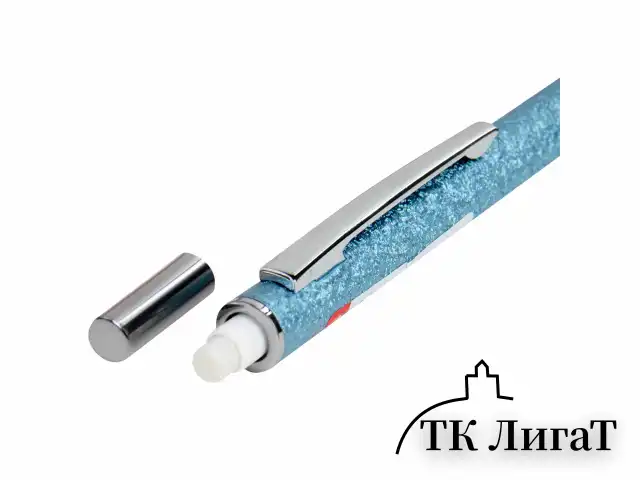 Карандаш механический 0,5 мм, HB, BRAUBERG OCEAN BLUE, металлический корпус, 181978