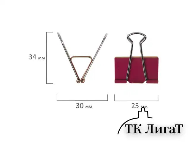 Зажимы для бумаг ОФИСМАГ, КОМПЛЕКТ 48 шт., 25 мм, на 100 листов, цветные, в пластиковом цилиндре, 222091