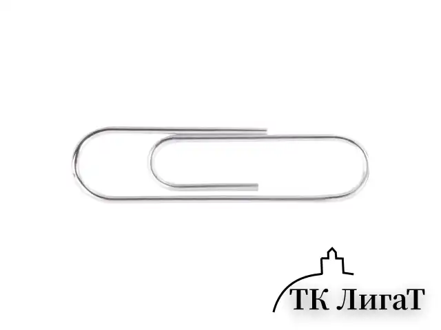 Скрепки ОФИСМАГ, 28 мм, оцинкованные, 100 шт., в картонной коробке, 227582