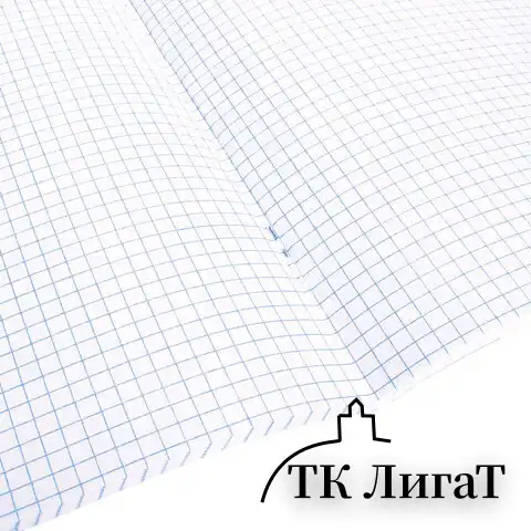Тетрадь А5, 48 л., ОФИСМАГ, скоба, клетка, обложка картон, ДЕЛОВАЯ, 402789