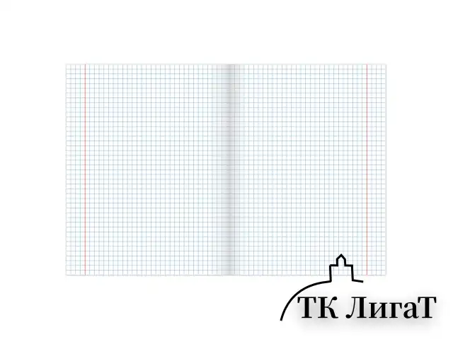 Тетрадь А5, 48 л., ОФИСМАГ, скоба, клетка, обложка картон, КЛАССИЧЕСКАЯ, 402790