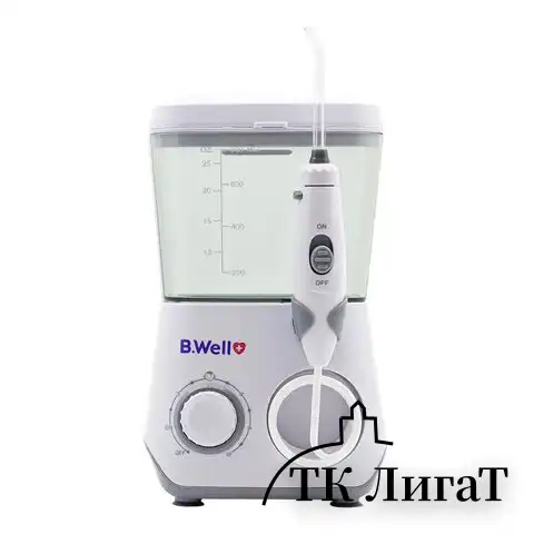 Ирригатор для полости рта (НДС 10%) B.WELL WI-933, стационарный, емкость резерв 0,8 л, 8 насадок, белый