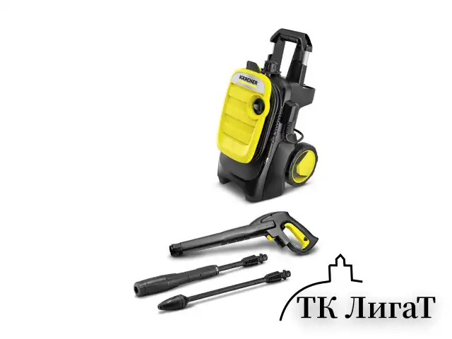 Минимойка KARCHER K 5 COMPACT, мощность 2,1 кВт, давление 145 бар, шланг 8 м, 1.630-750.0