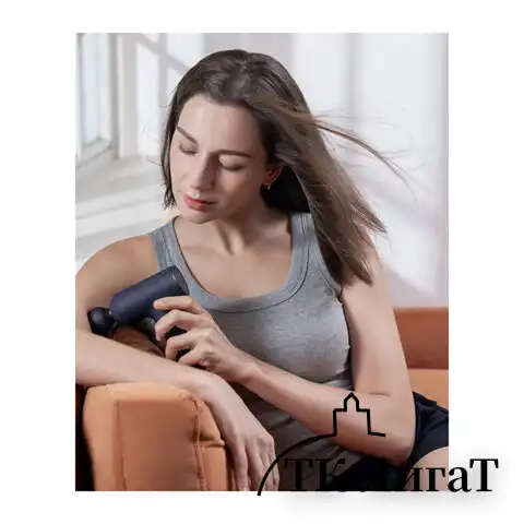 Массажный пистолет XIAOMI Massage Gun Mini, перкуссионный, 3 режима, 3 насадки, до 25, BHR6083GL