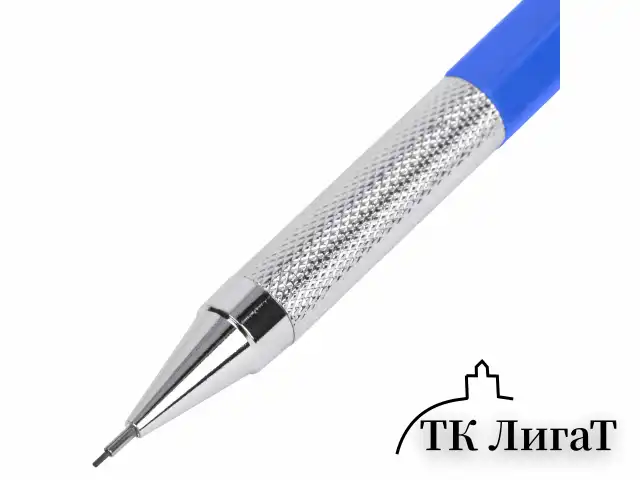 Карандаш механический 0,5 мм, HB, BRAUBERG METALLIC X-05, металлические детали, 181974