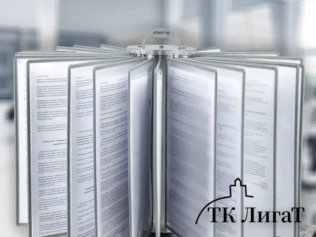 Демосистема настольная на 30 панелей, с 30 серыми панелями А4, вращающаяся, STAFF, 238832