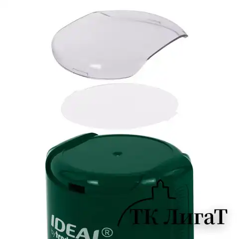 Оснастка для печатей оттиск D=42 мм, синий, TRODAT IDEAL 46042, корпус ИЗУМРУД, крышка, подушка,191407