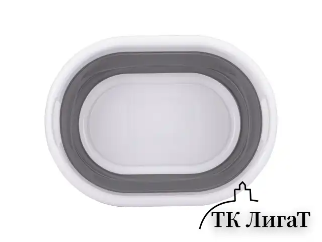 Таз складной силиконовый 26 литров 54,5х39,5 см для дома и дачи, LAIMA Home, 608670