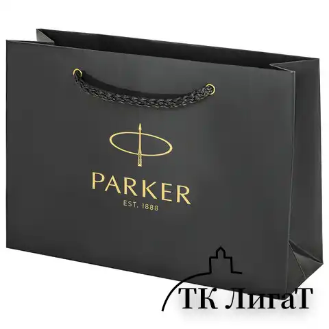 Ручка шариковая PARKER "Jotter Core Stainless Steel GT", пакет, 880887
