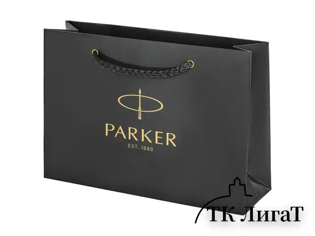 Ручка шариковая PARKER "Jotter Core Stainless Steel GT", пакет, 880887