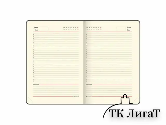 Ручка шариковая PARKER "Jotter Core Stainless Steel GT", ежедневник А5 красный, пакет, 880888