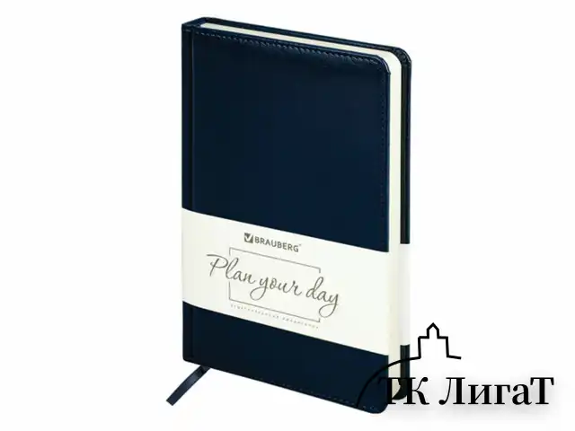 Ручка шариковая PARKER "Jotter Plastic CT", корпус синий, ежедневник А5 синий, пакет, 880896