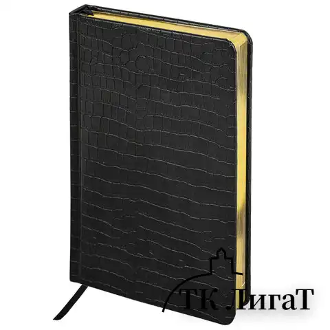 Ручка шариковая PARKER "IM Core Black Lacquer GT", ежедневник А5 черный, пакет, 880899