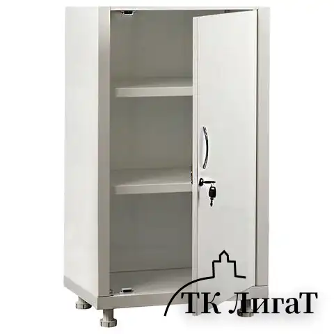 Шкаф медицинский 1-створчатый HILFE "МД 1 1650/SS" 1755х500х320 мм, белый, S26199201009