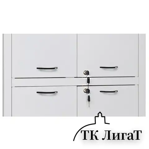 Шкаф медицинский 2-створчатый HILFE "МД 2 1670/SS" 1755х700х320 мм, белый, S26199203009