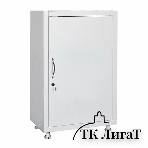 Шкаф медицинский 1-створчатый HILFE "МД 1 1760/SG" 1850х600х400 мм, стекло, белый, S26199204509