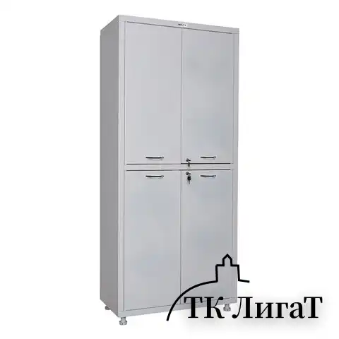 Шкаф медицинский 2-створчатый HILFE "МД 2 1780/SS" 1850х800х400 мм, белый, S26199205009