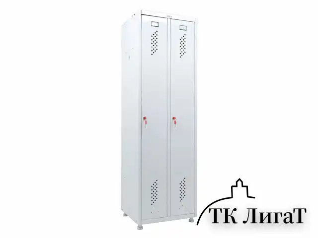 Шкаф медицинский для одежды HILFE "МД 2 ШМ-SS" 1900х575х500 мм, белый, S26199302109