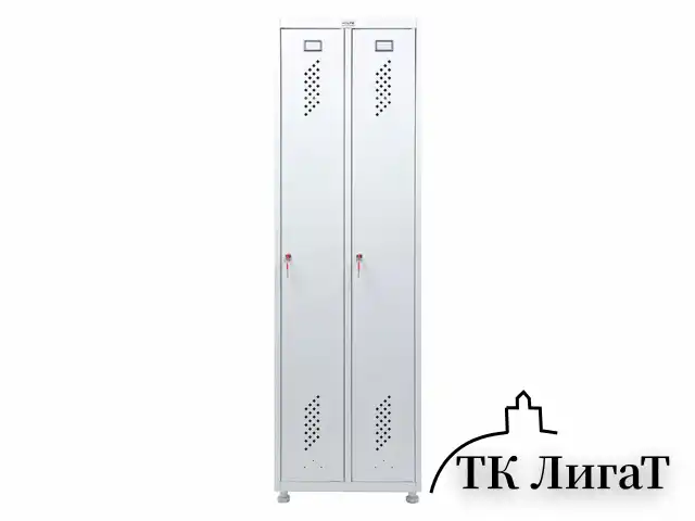 Шкаф медицинский для одежды HILFE "МД 2 ШМ-SS" 1900х575х500 мм, белый, S26199302109
