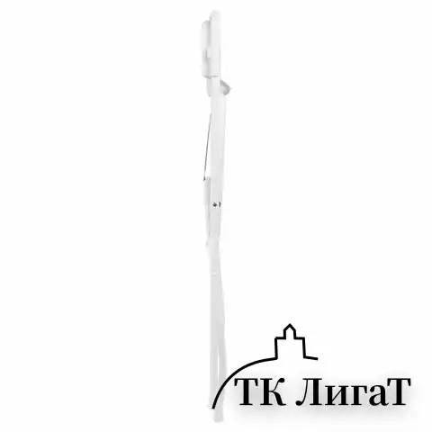 Стул складной BRABIX "Golf CF-002", белый каркас, пластик белый, 532887