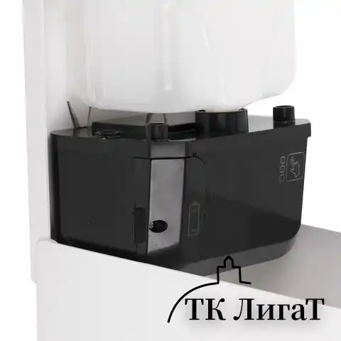 Дозатор сенсорный для жидкого мыла LAIMA PROFESSIONAL ULTRA, наливной, 1 л, белый, ABS, 608763, 401610