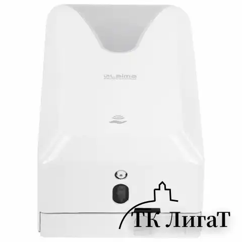 Дозатор сенсорный для жидкого мыла LAIMA PROFESSIONAL ULTRA, наливной, 1 л, белый, ABS, 608763, 401610