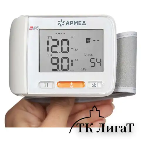 Тонометр АРМЕД YE8600A, диапазон давления 0-280 мм рт. ст., диапазон пульса 40-200 уд/мин, автоматический, 1977901