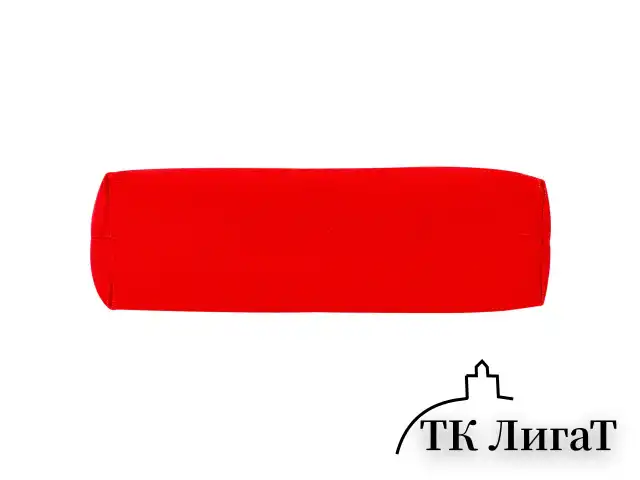 Пенал-тубус ПИФАГОР на молнии, текстиль, красный, 20х5 см, 104387