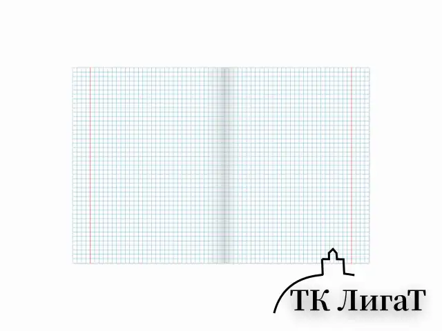 Тетрадь 12 л. ЮНЛАНДИЯ клетка, обложка картон, "ЛИСЯТА", 104913