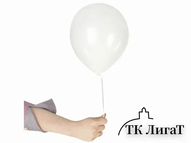 Шары воздушные ЗОЛОТАЯ СКАЗКА, 10" (25 см), КОМПЛЕКТ 50 штук, белые, пакет, 105000