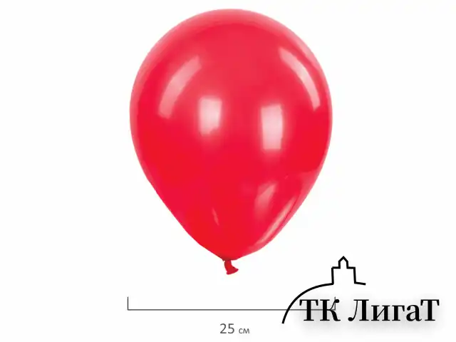 Шары воздушные ЗОЛОТАЯ СКАЗКА, 10" (25 см), КОМПЛЕКТ 50 штук, ассорти 10 цветов, пакет, 105001