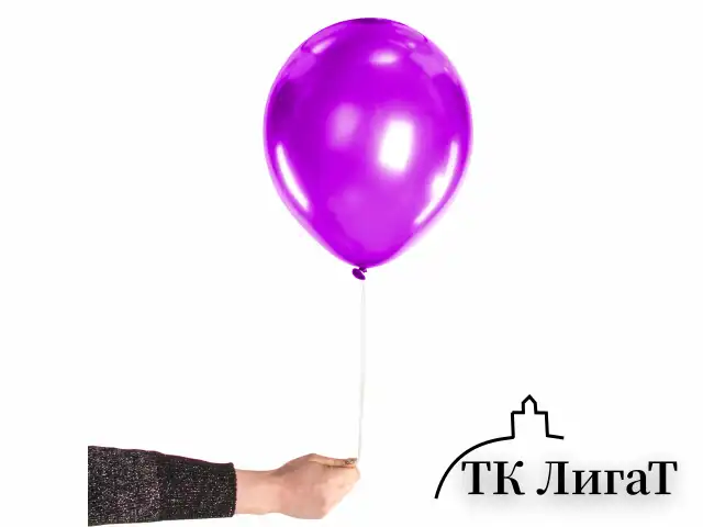 Шары воздушные ЗОЛОТАЯ СКАЗКА, 12" (30 см), КОМПЛЕКТ 50 штук, металлик, ассорти 10 цветов, пакет, 105004