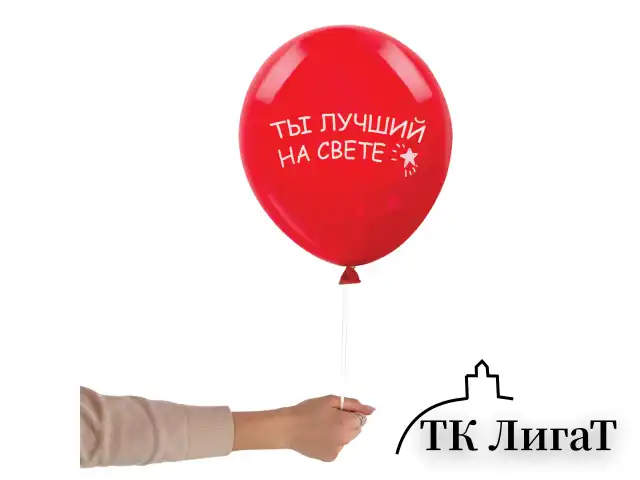 Шары воздушные ЗОЛОТАЯ СКАЗКА, 12" (30 см), КОМПЛЕКТ 5 штук, ассорти 5 цветов, с рисунком "Комплименты", пакет, 105018