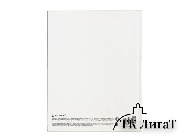 Дневник 1-11 класс 40 л., твердый, BRAUBERG, матовая ламинация, БЕЛЫЙ, 105540