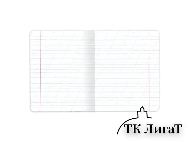 Тетрадь 12 л. ЮНЛАНДИЯ КЛАССИЧЕСКАЯ, косая линия, обложка картон, АССОРТИ 5 видов.105649
