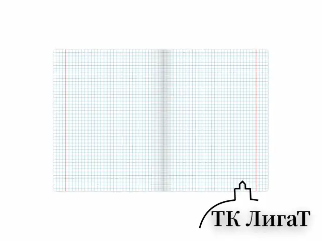 Тетрадь 12 л. BRAUBERG КЛАССИКА NEW клетка, обложка картон, СИНЯЯ, 105686